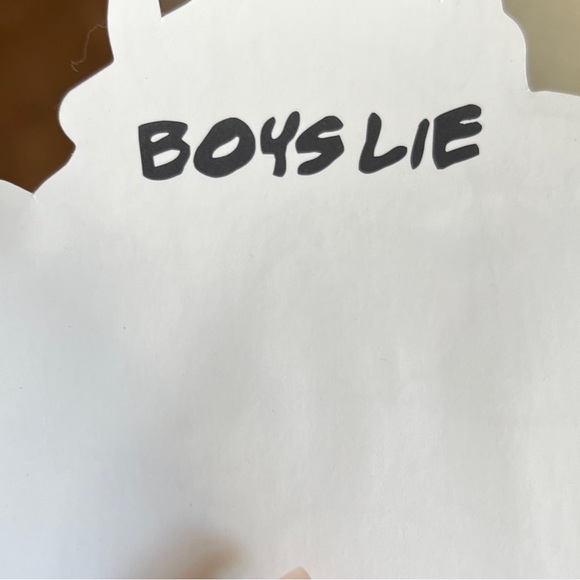 NWT UNRELEASED BOYS LIE Rhinestone Tie Dye DrawString Bag and sticker - Picture 4 of 5